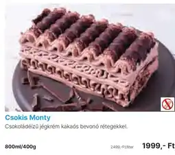Family Frost Csokis Monty ajánlat