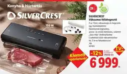 Lidl Silvercrest Vákuumos fóliahegesztő ajánlat