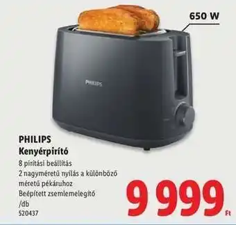 PHILIPS Kenyérpirító