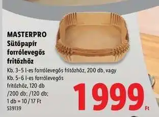 Lidl MASTERPRO ajánlat