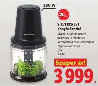 Lidl SILVERCREST Konyhai aprító ajánlat