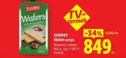 Lidl SONDEY Töltött ostya ajánlat
