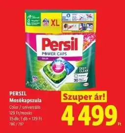 Lidl PERSIL Mosókapszula ajánlat