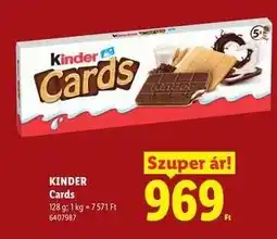 Lidl Kinder ajánlat