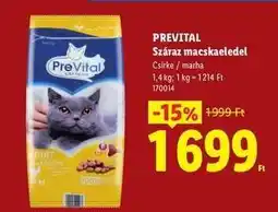 Lidl PREVITAL ajánlat