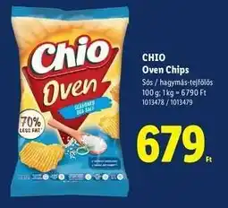 Lidl Chio Oven Chips ajánlat