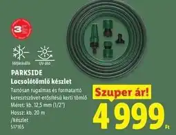 Lidl PARKSIDE Locsolótömlő készlet ajánlat