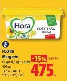 Lidl FLORA Margarin ajánlat