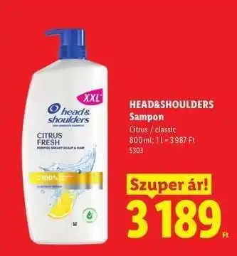HEAD & SHOULDERS Sampon