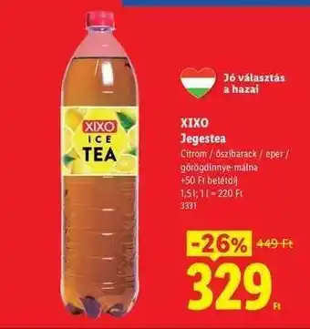 Lidl XIXO Jegestea ajánlat