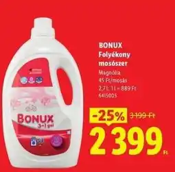 Lidl BONUX ajánlat