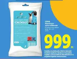 Lidl SERUM Hipoallergén nedves törlőkendő ajánlat