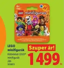 Lidl LEGO minifigurák ajánlat