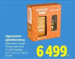 Lidl Jägermeister ajándékcsomag ajánlat