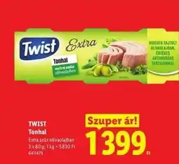 Lidl Twist Tonhal ajánlat