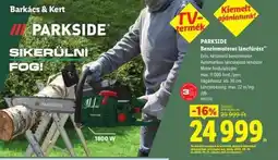 Lidl PARKSIDE Benzinmotoros láncfűrész ajánlat