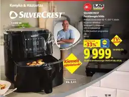 Lidl SILVERCREST Forrólevegős fritőz ajánlat