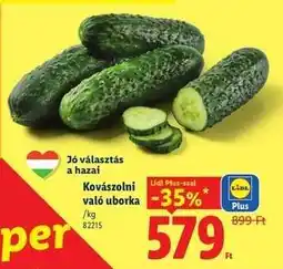 Lidl Kovászolni való uborka ajánlat