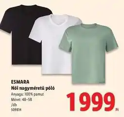 Lidl ESMARA ajánlat