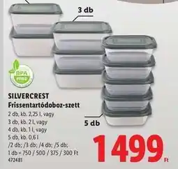 Lidl SILVERCREST ajánlat