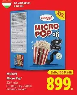 Lidl Mogyi Micro Pop ajánlat