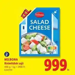 Lidl MILBONA ajánlat