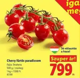 Lidl Cherry fürtös paradicsom ajánlat