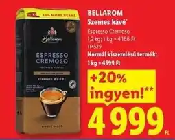 Lidl Bellarom Szemes kávé ajánlat