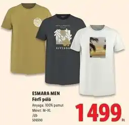 Lidl ESMARA MEN ajánlat