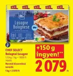 Lidl CHEF SELECT ajánlat