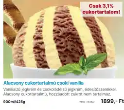 Family Frost Alacsony cukortartalmú csoki vanília ajánlat
