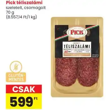 Spar Market Pick téliszalámi ajánlat