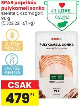 Spar Market SPAR paprikás pulykamell sonka ajánlat