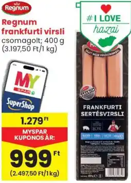 Spar Market Regnum frankfurti virsli ajánlat