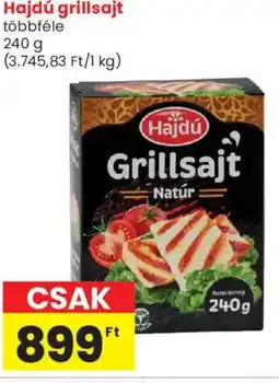Spar Market Hajdú grillsajt többféle ajánlat