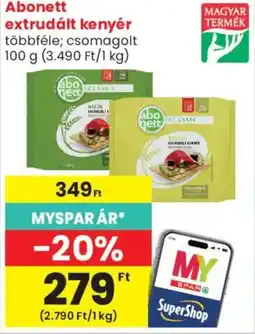 Spar Market Abonett extrudált kenyér ajánlat