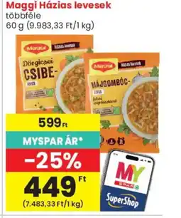 Spar Market Maggi Házias levesek többféle ajánlat