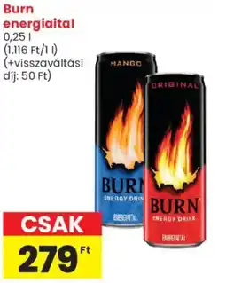 Spar Market Burn energiaital ajánlat