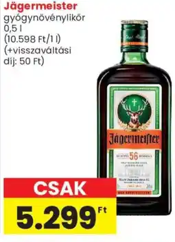 Spar Market Jägermeister gyógynövénylikör ajánlat