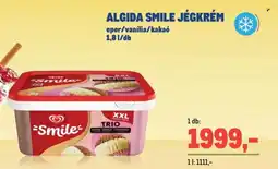 Metro Algida smile jégkrém ajánlat
