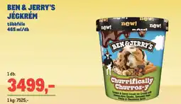 Metro Ben & jerry's jégkrém többféle ajánlat