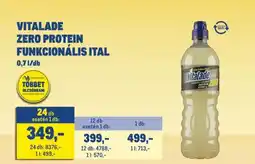 Metro Vitalade zero protein funkcionális ital ajánlat