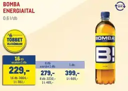 Metro Bomba energiaital ajánlat