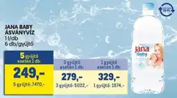 Metro Jana baby ásványvíz ajánlat