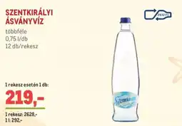 Metro Szentkirályi ásványvíz ajánlat
