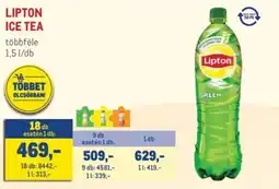 Metro Lipton ice tea ajánlat