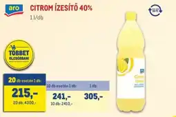 Metro Citrom ízesítő 40% ajánlat