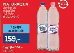 Metro Naturaqua ásványvíz többféle ajánlat