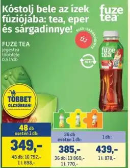 Metro Fuze tea jegestea ajánlat