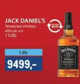 Metro JACK DANIEL Tennessee whiskey ajánlat